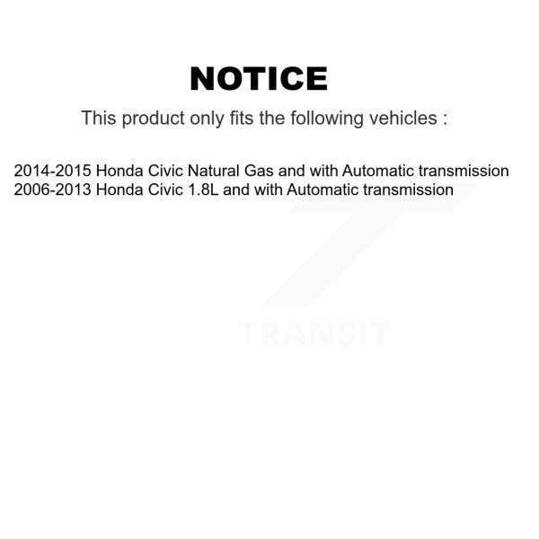 [Front Right] CV Axle Shaft NCV-HO36569 For Honda Civic - Image 2