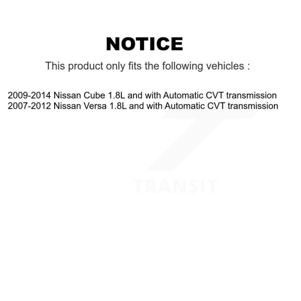[Front Right] CV Axle Shaft NCV-NI53908 For Nissan Versa Cube - Image 2