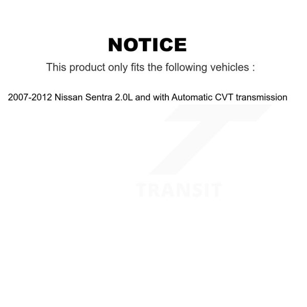 [Front Right] CV Axle Shaft NCV-NI53919 For Nissan Sentra - Image 2