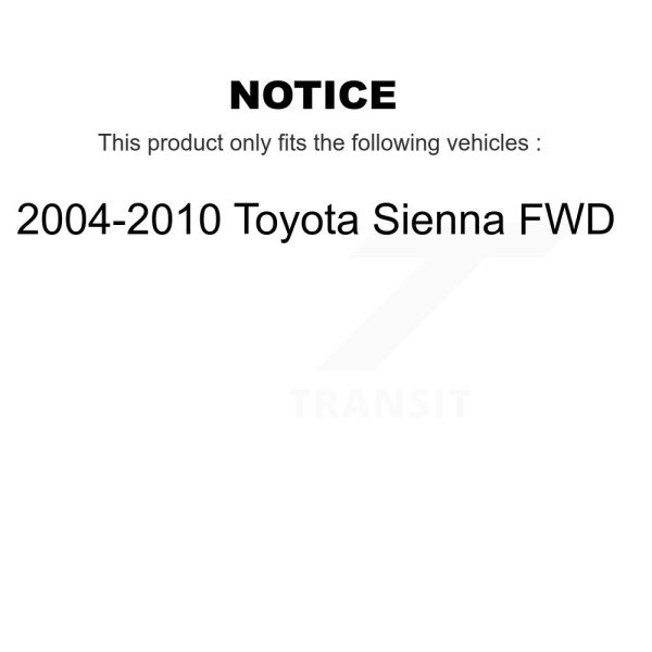 [Front Left] CV Axle Shaft NCV-TO69607 For 2004-2010 Toyota Sienna FWD - Image 2