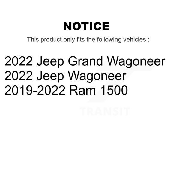 Semi-Metallic Disc Brake Pads PPF-D2169 For Ram 1500 Jeep Wagoneer Grand - Image 2