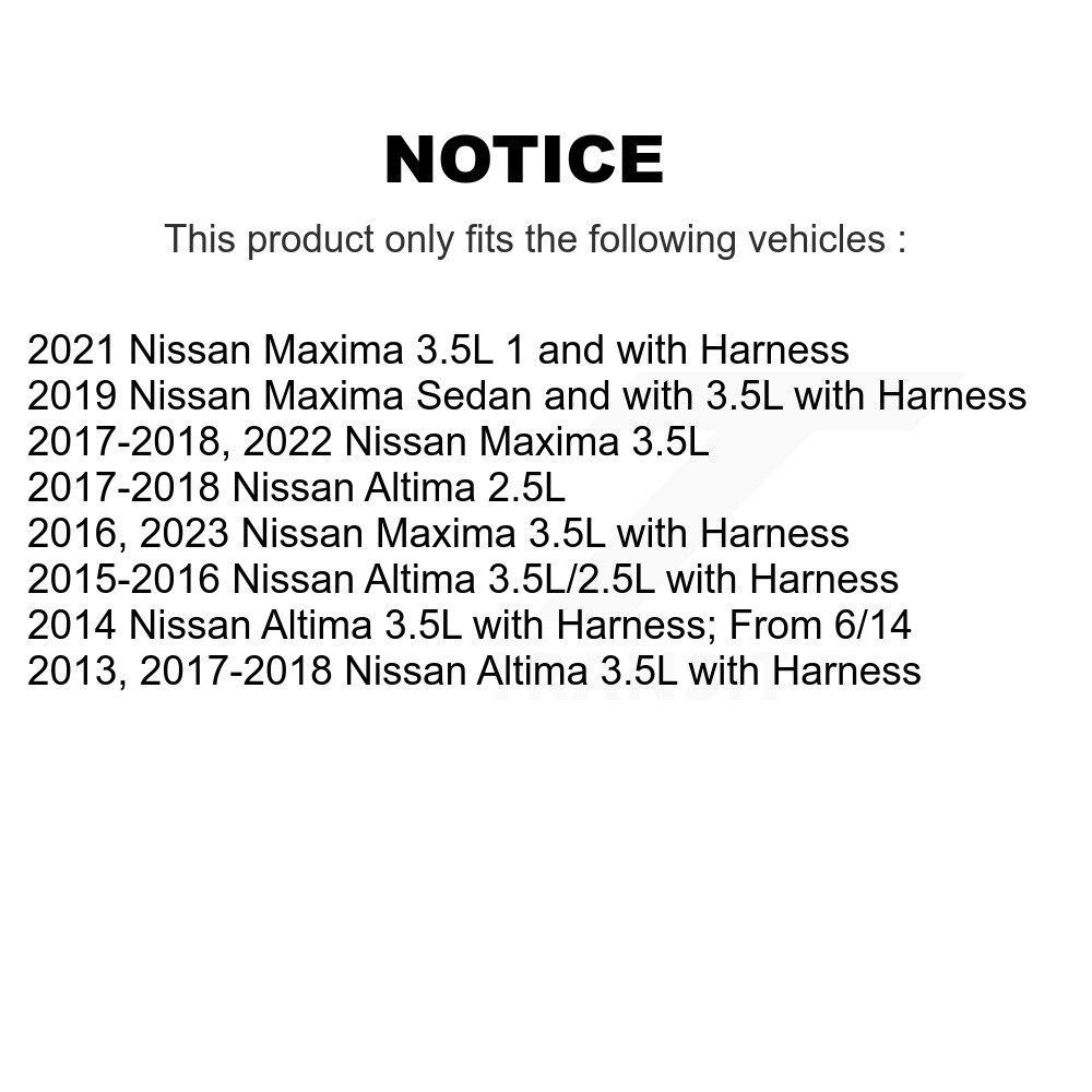 ABS Wheel Speed Sensor SEN-2ABS0913 For Nissan Altima Maxima - Image 2