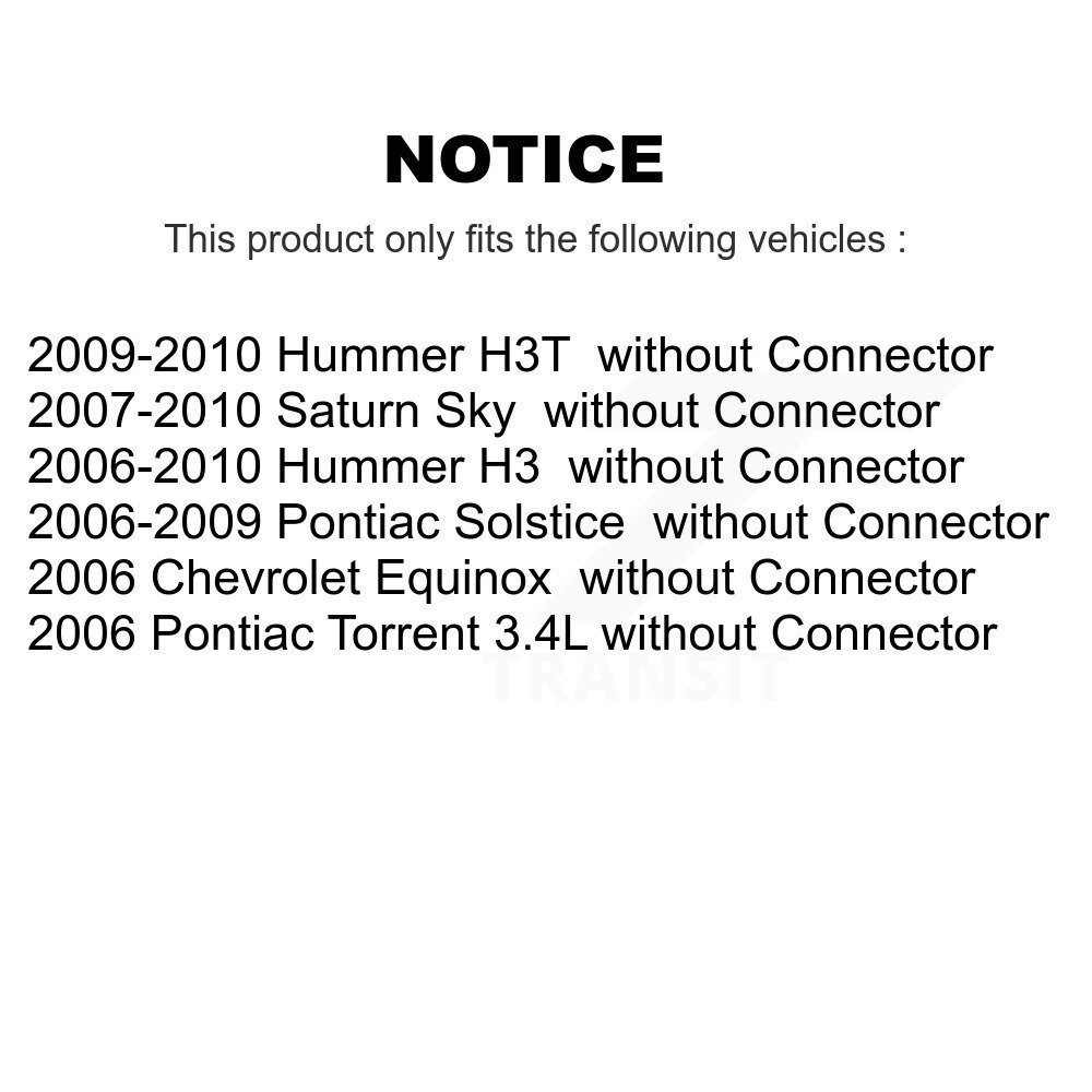 HVAC Blower Motor Resistor SEN-2BMR0067 For Pontiac Hummer H3 Solstice Saturn - Image 2