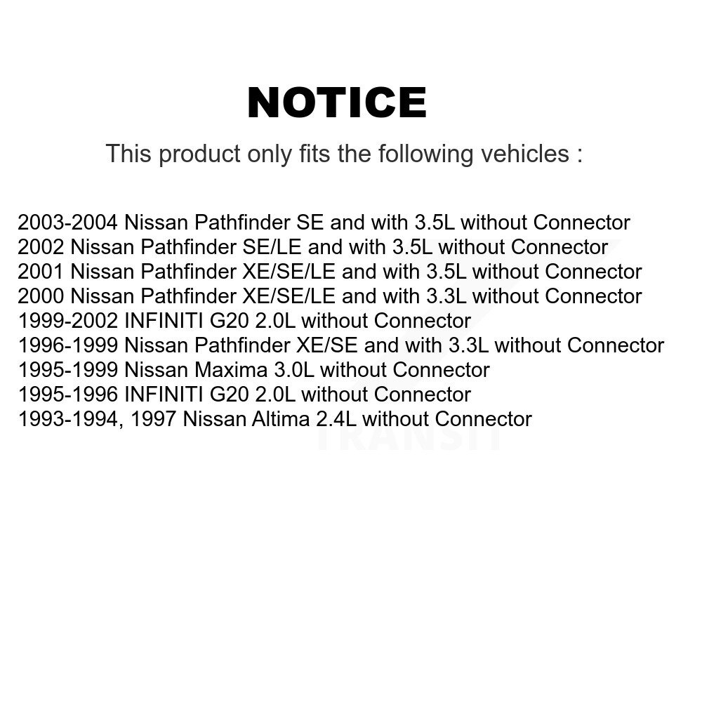 HVAC Blower Motor Resistor SEN-2BMR0212 For Nissan Pathfinder Maxima INFINITI - Image 2