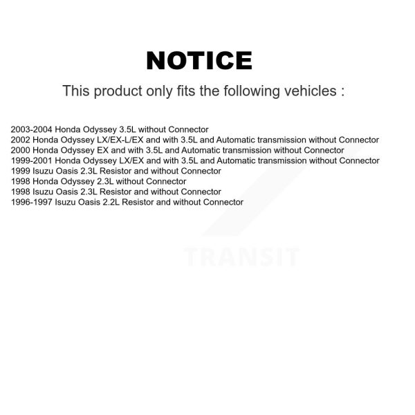 HVAC Blower Motor Resistor SEN-2BMR0442 For Honda Odyssey Isuzu Oasis - Image 2