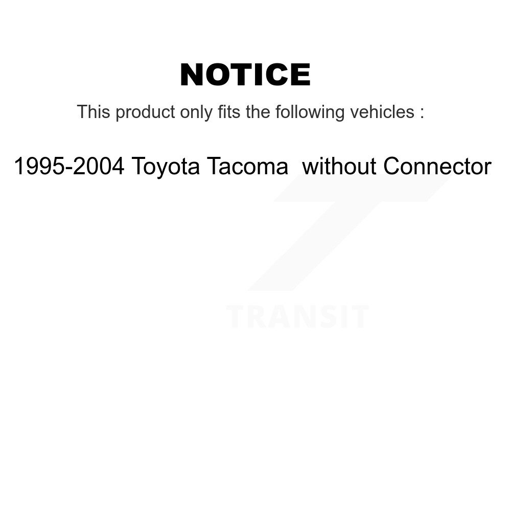 HVAC Blower Motor Resistor SEN-2BMR0496 For Toyota Tacoma without Connector - Image 2