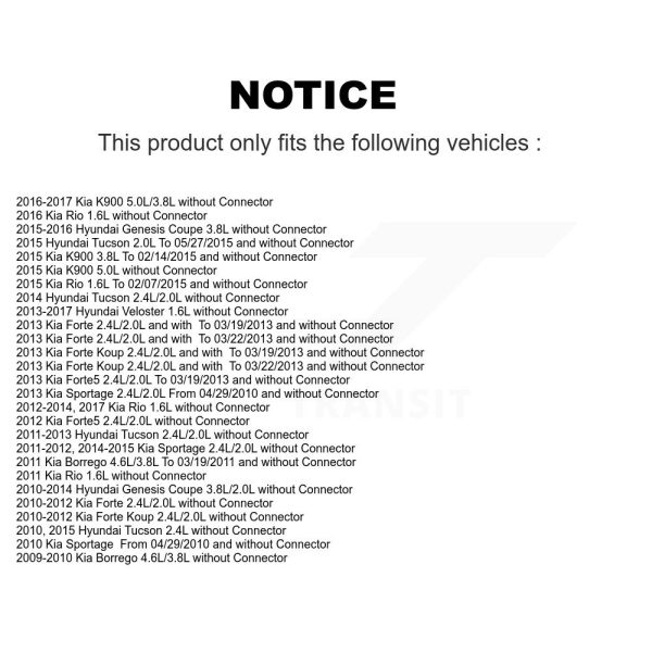 HVAC Blower Motor SEN-2BMR0571 For Kia Hyundai Tucson Rio Sportage Forte Koup - Image 2