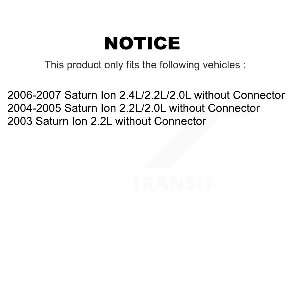 HVAC Blower Motor Resistor SEN-2BMR1004 For Saturn Ion without Connector - Image 2