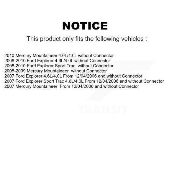 HVAC Blower Motor Resistor SEN-2BMR1013 For Ford Explorer Sport Trac Mercury - Image 2