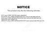 [Rear Left] Brake Pads Wear Sensor SEN-2BWS0052 For Lexus LS460 LS600h - Image 2