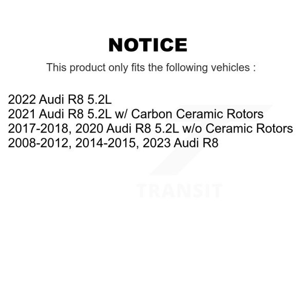 [Rear] Brake Pads Wear Sensor SEN-2BWS0199 For Audi R8 - Image 2