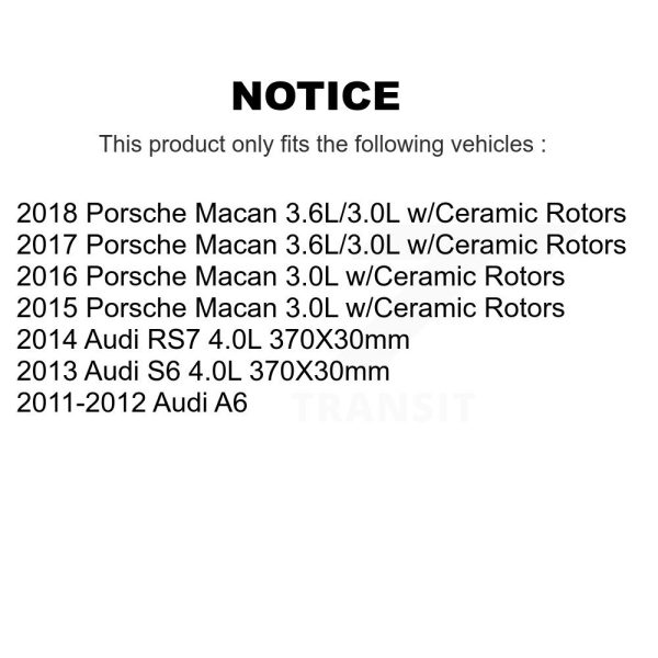 [Rear] Brake Pads Wear Sensor SEN-2BWS0244 For Porsche Macan Audi RS7 S6 A6 - Image 2