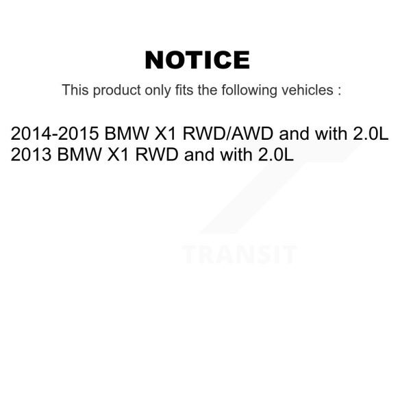 [Front] Brake Pads Wear Sensor SEN-2BWS0252 For BMW X1 - Image 2