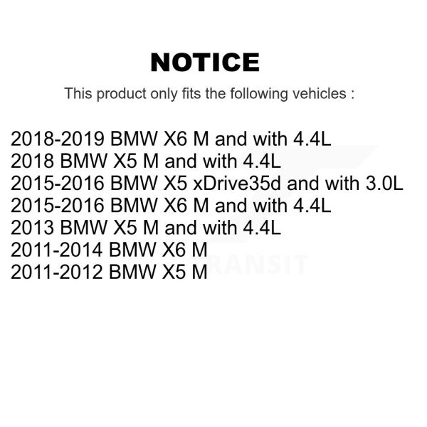 [Rear] Brake Pads Wear Sensor SEN-2BWS0274 For BMW X5 X6 - Image 2