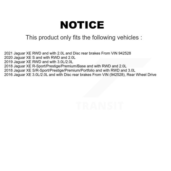 [Front] Brake Pads Wear Sensor SEN-2BWS0490 For Jaguar XE - Image 2