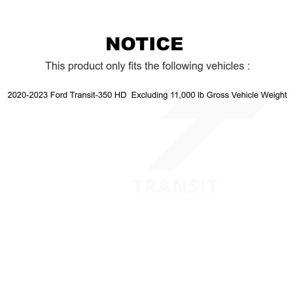 [Rear] Brake Pads Wear Sensor SEN-2BWS0572 For Ford Transit-350 HD - Image 2