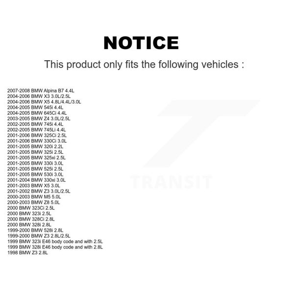 Engine Camshaft Position Sensor SEN-2CAM0001 For BMW X5 X3 Z3 330Ci Z4 325i - Image 2