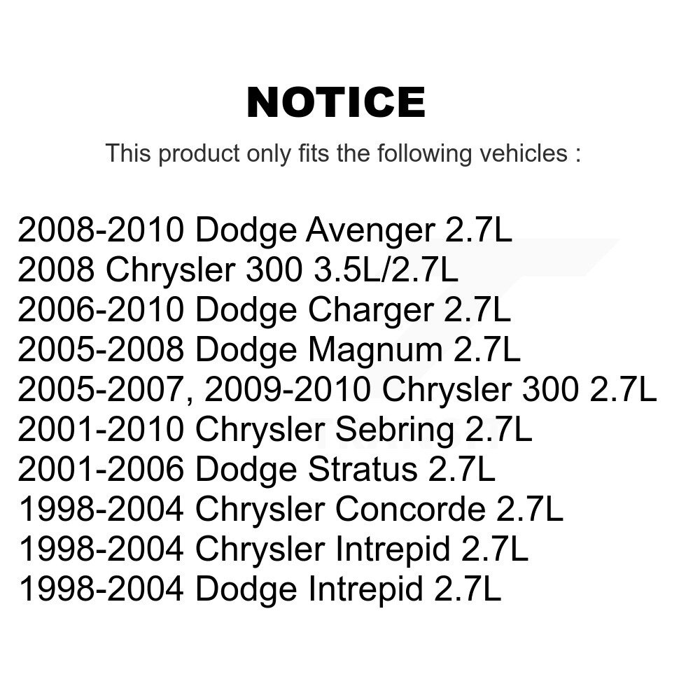 Engine Camshaft Position Sensor SEN-2CAM0039 For Chrysler Dodge Sebring 300 - Image 2