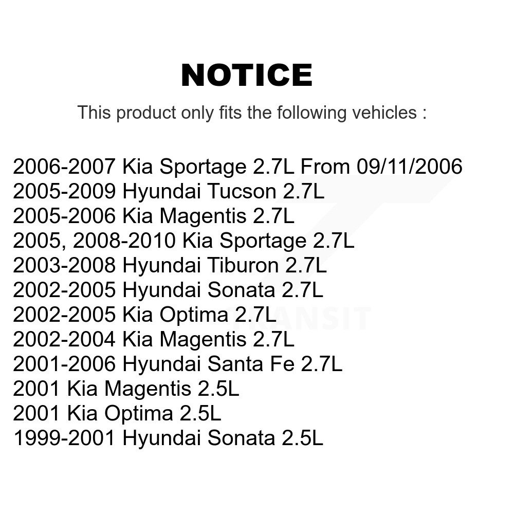 Engine Camshaft Position Sensor SEN-2CAM0049 For Hyundai Tucson Kia Sportage - Image 2