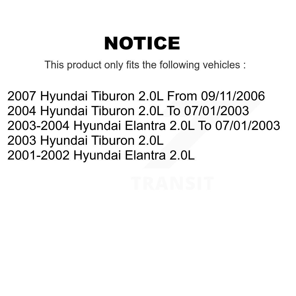 Engine Camshaft Position Sensor SEN-2CAM0073 For Hyundai Elantra Tiburon 2.0L - Image 2