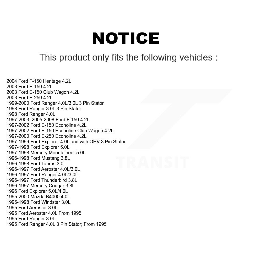 Engine Camshaft Position Sensor SEN-2CAM0154 For Ford F-150 Ranger Explorer - Image 2