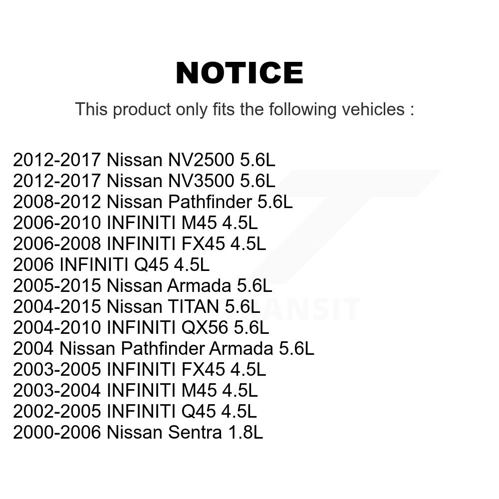 Engine Position Sensor SEN-2CAM0166 For Nissan TITAN Sentra Pathfinder Armada - Image 2