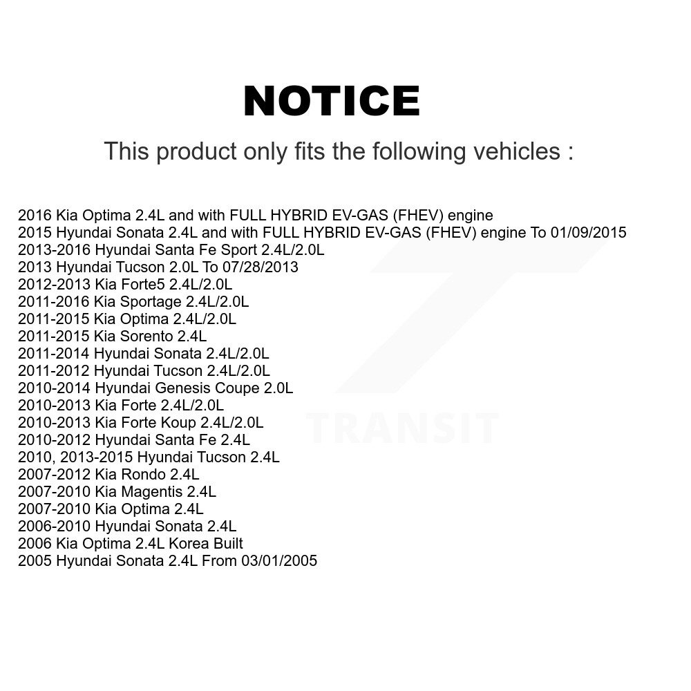 Engine Camshaft Position Sensor SEN-2CAM0300 For Hyundai Kia Sonata Santa Fe - Image 2