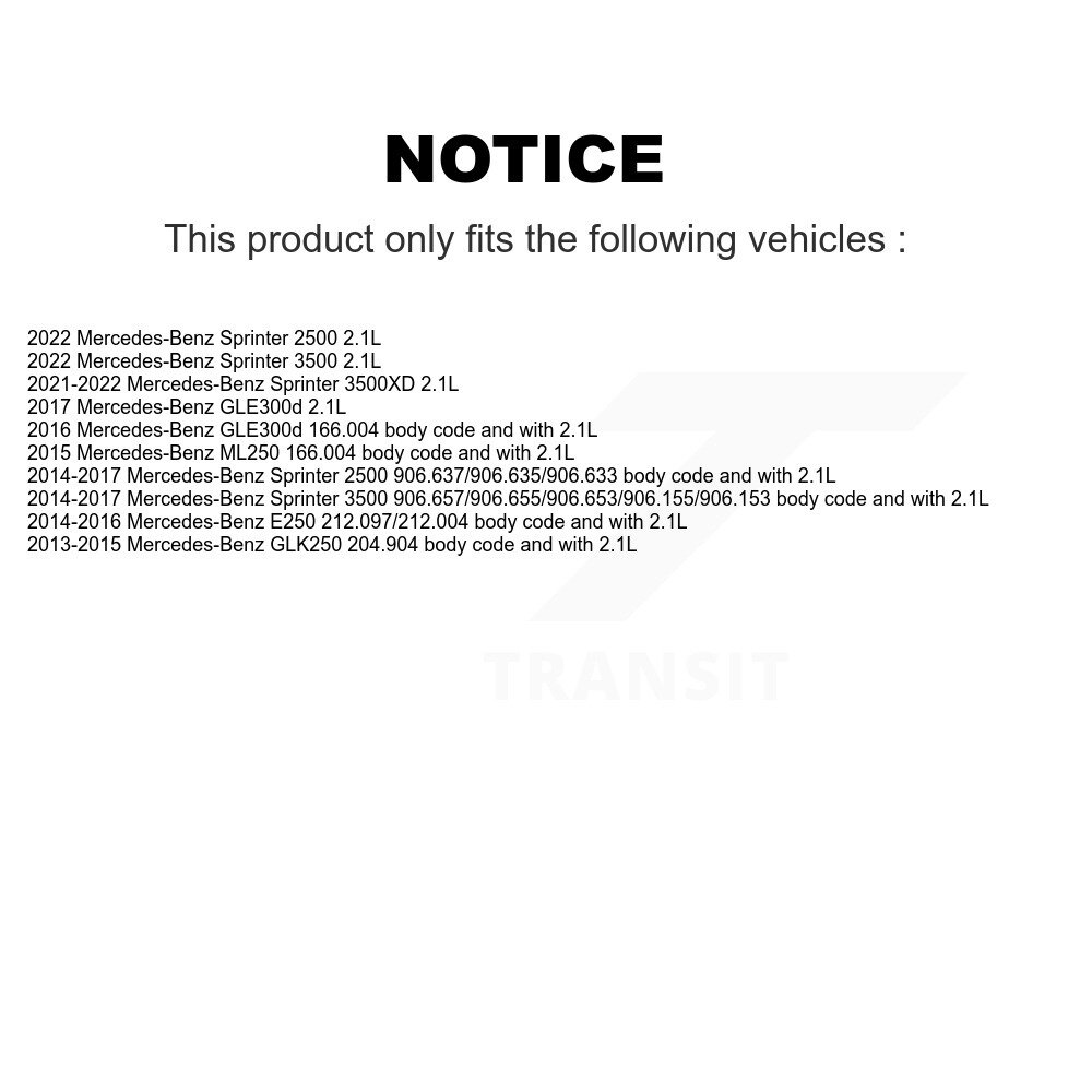 Engine Camshaft Position Sensor SEN-2CAM0372 For Mercedes-Benz Sprinter 2500 - Image 2