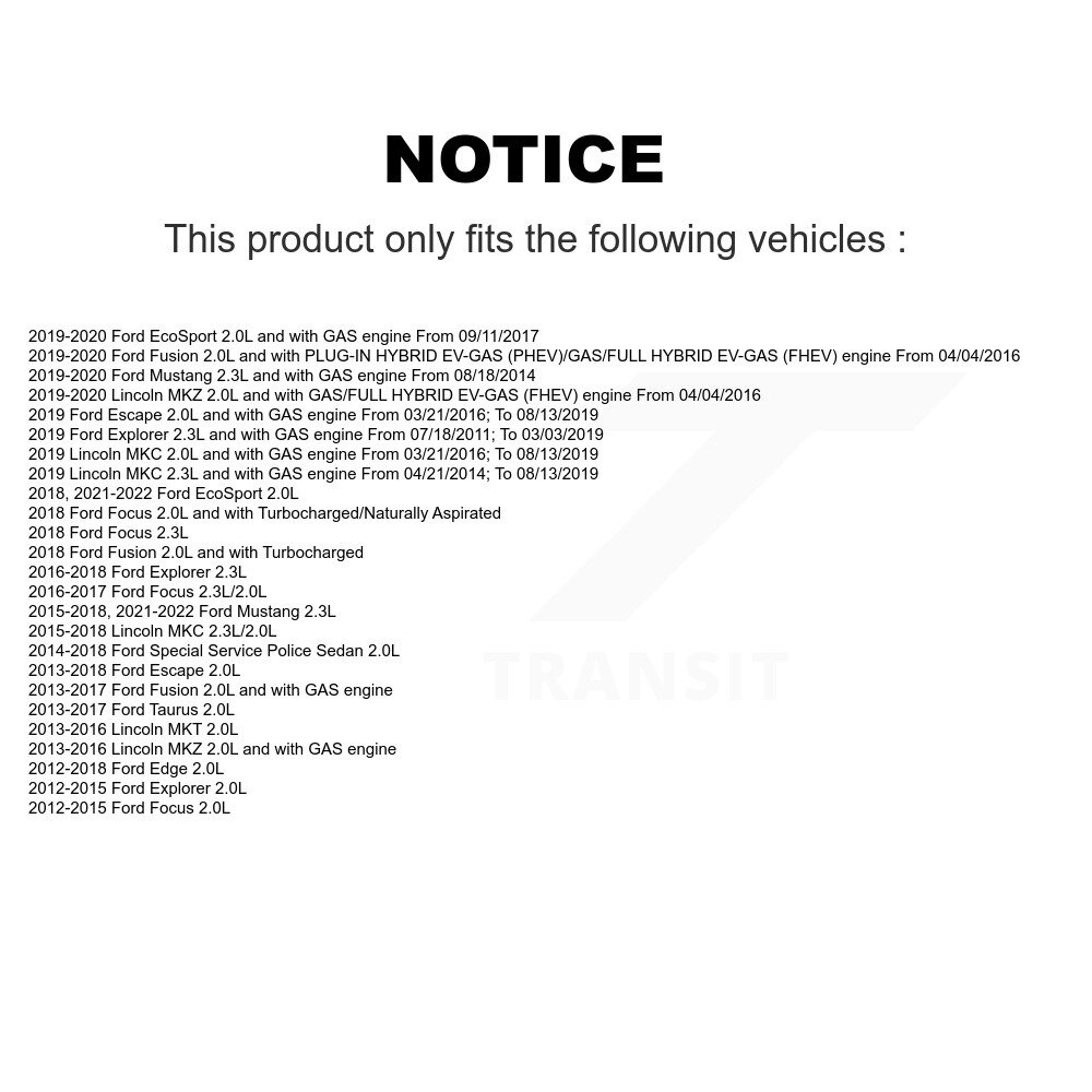 Engine Camshaft Position Sensor SEN-2CAM0388 For Ford Escape Focus Edge MKC - Image 2