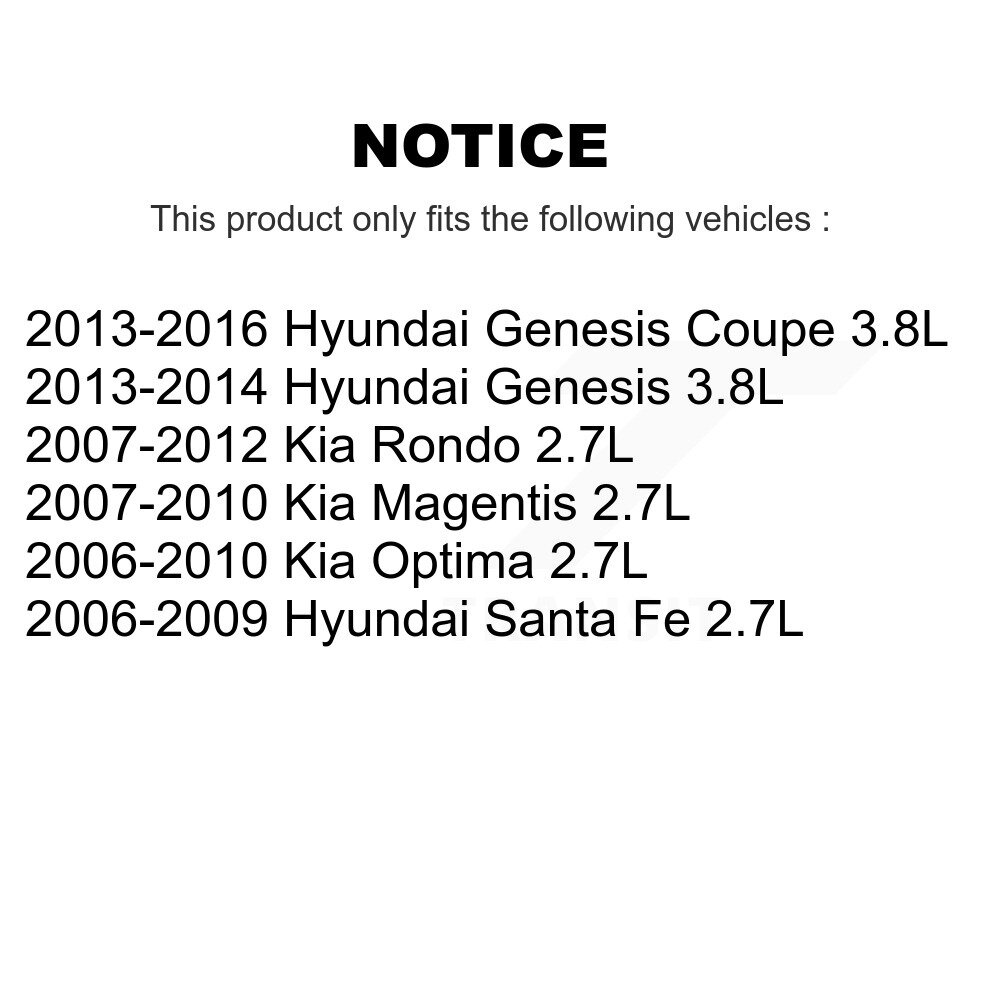 Engine Camshaft Position Sensor SEN-2CAM0512 For Hyundai Santa Fe Kia Rondo - Image 2