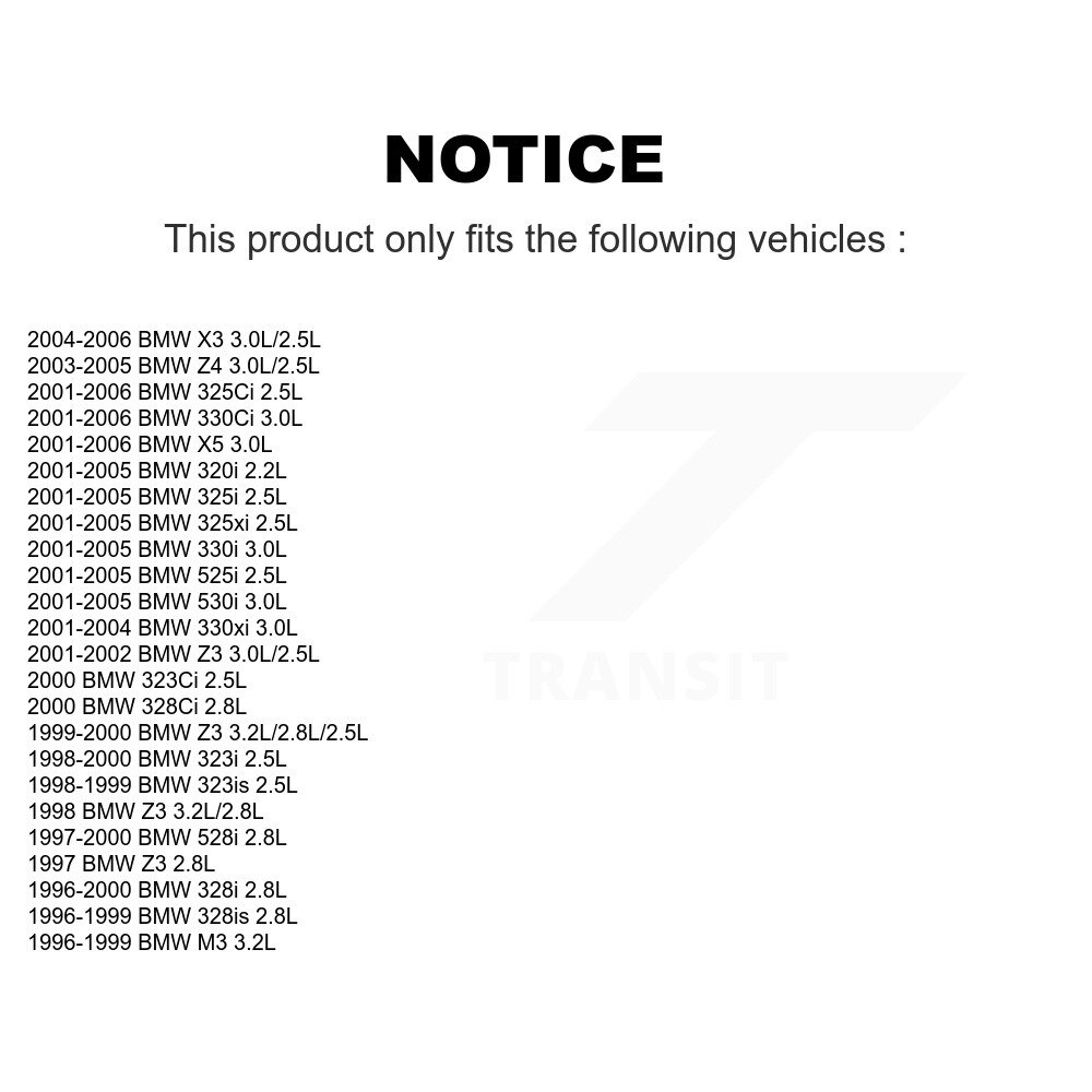 Engine Crankshaft Position Sensor SEN-2CRK0005 For BMW X5 Z3 X3 330Ci Z4 325i - Image 2