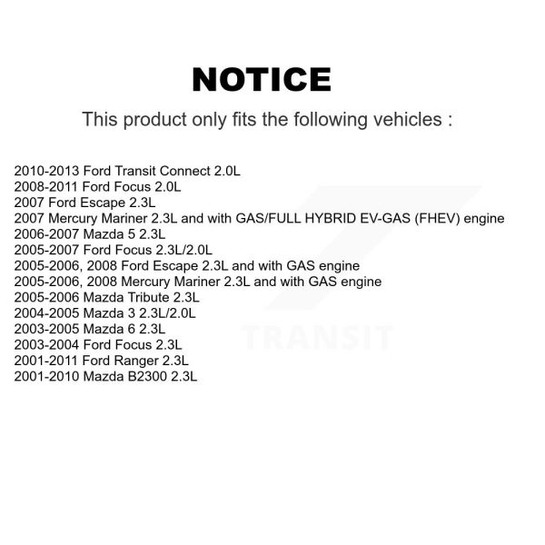 Engine Crankshaft Position Sensor SEN-2CRK0030 For Ford Ranger Focus Escape 3 - Image 2