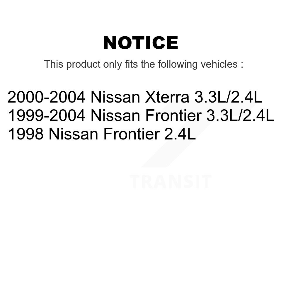 Engine Crankshaft Position Sensor SEN-2CRK0057 For Nissan Xterra Frontier - Image 2