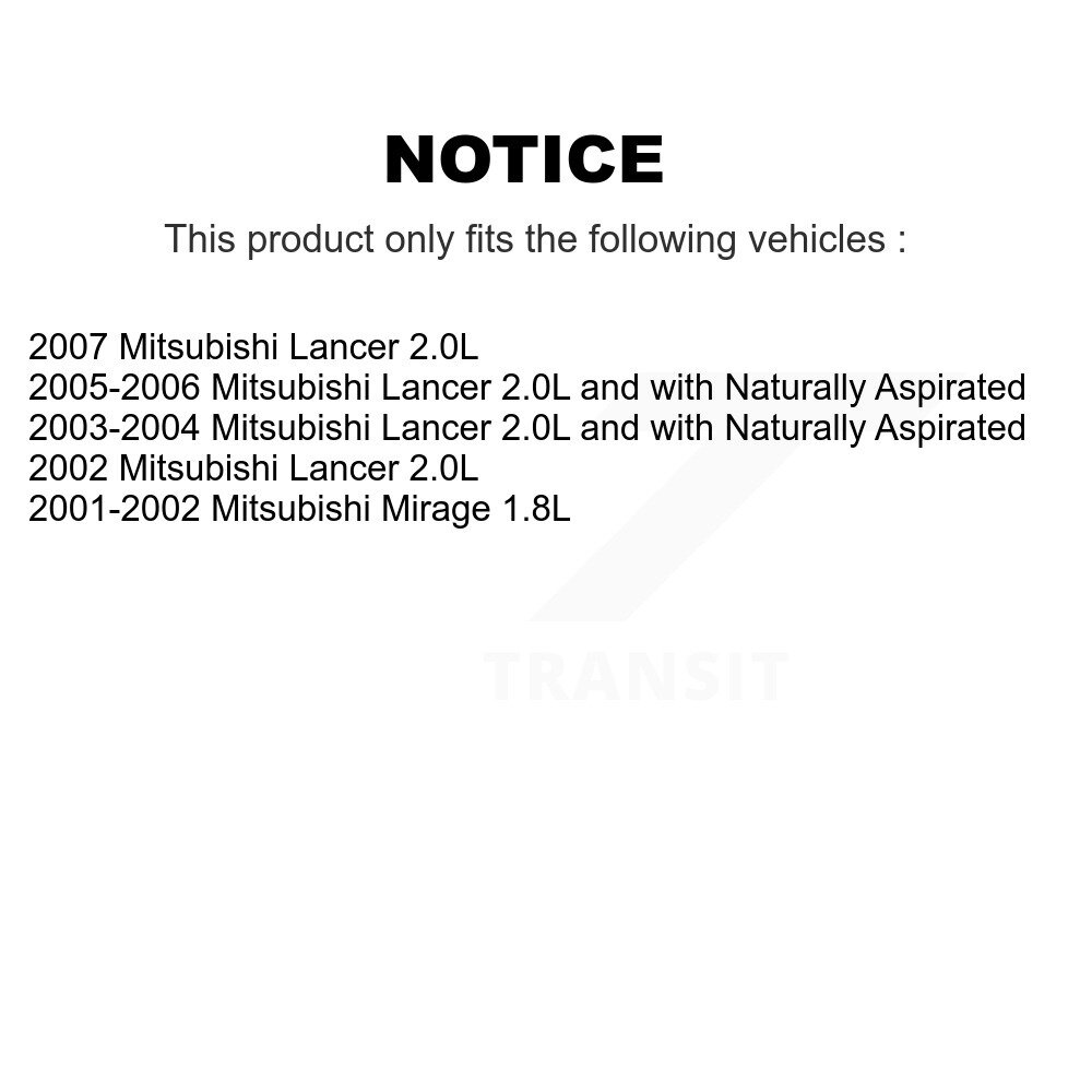 Engine Crankshaft Position Sensor SEN-2CRK0173 For Mitsubishi Lancer Mirage - Image 2