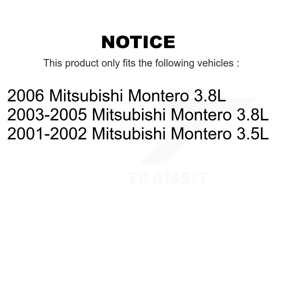 Engine Crankshaft Position Sensor SEN-2CRK0179 For Mitsubishi Montero - Image 2