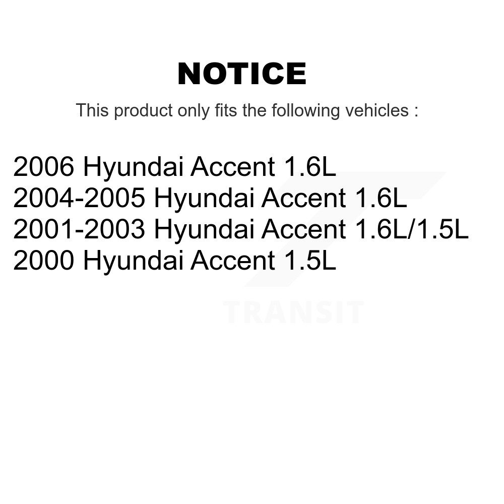 Engine Crankshaft Position Sensor SEN-2CRK0212 For Hyundai Accent - Image 2
