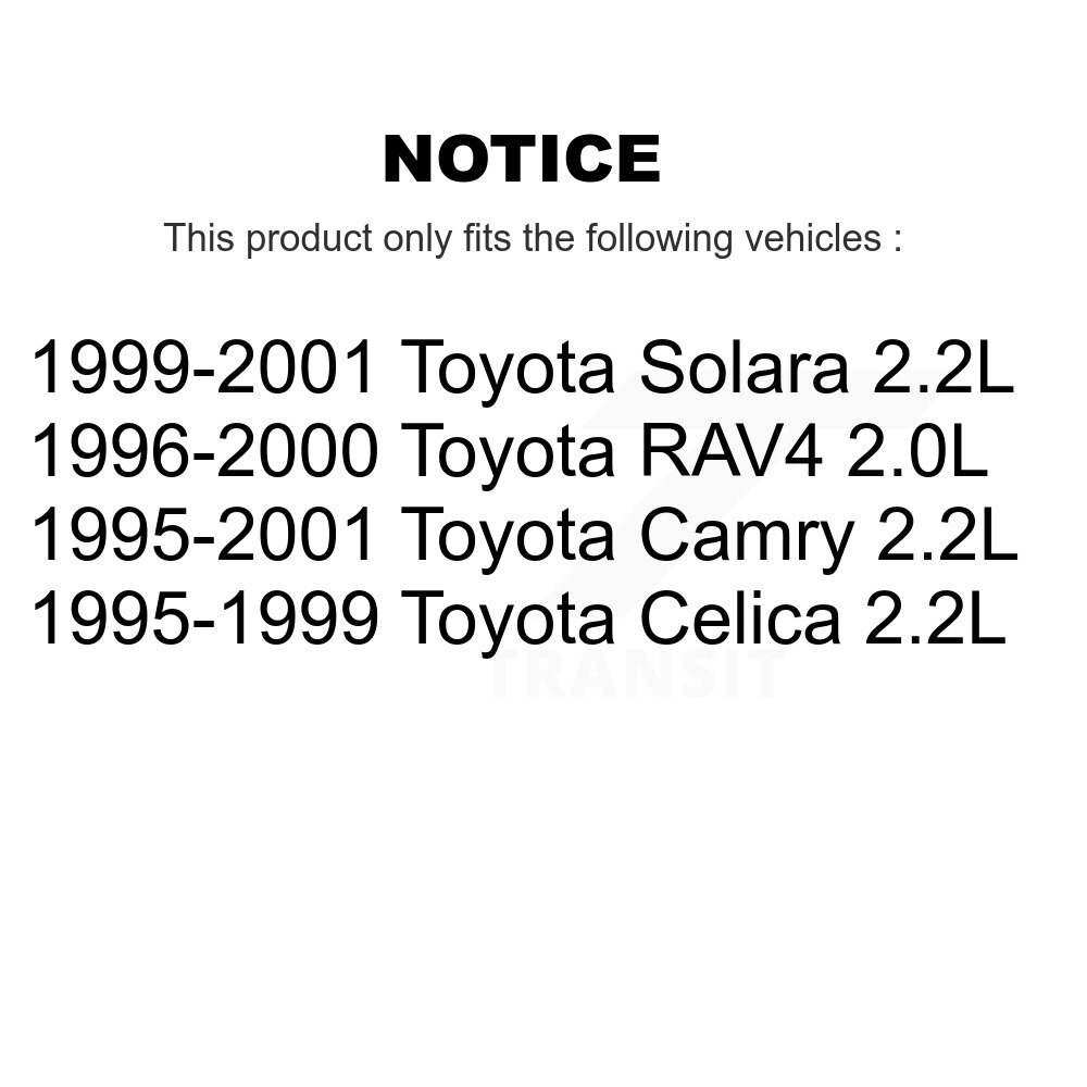 Engine Crankshaft Position Sensor SEN-2CRK0303 For Toyota Camry RAV4 Solara - Image 2