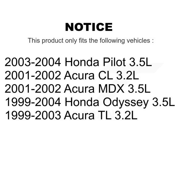 Engine Crankshaft Position Sensor SEN-2CRK0305 For Honda Odyssey Acura TL MDX - Image 2