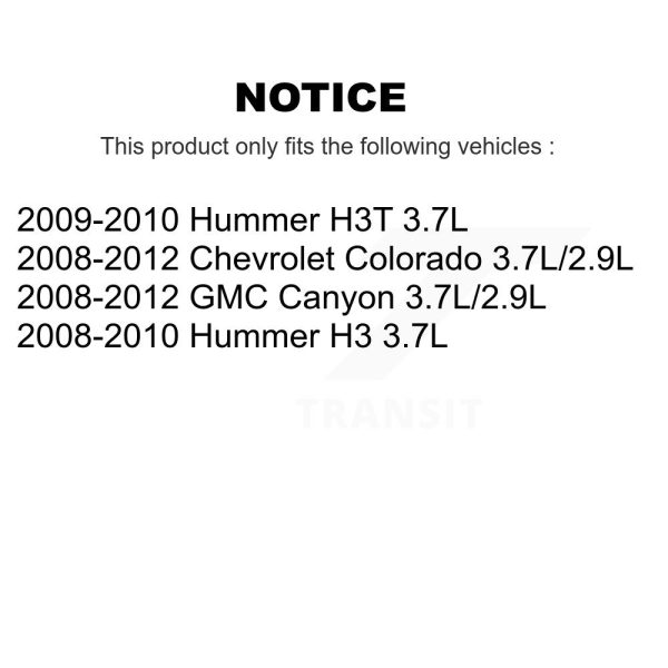Engine Crankshaft Position Sensor SEN-2CRK0334 For Chevrolet Colorado GMC H3 - Image 2