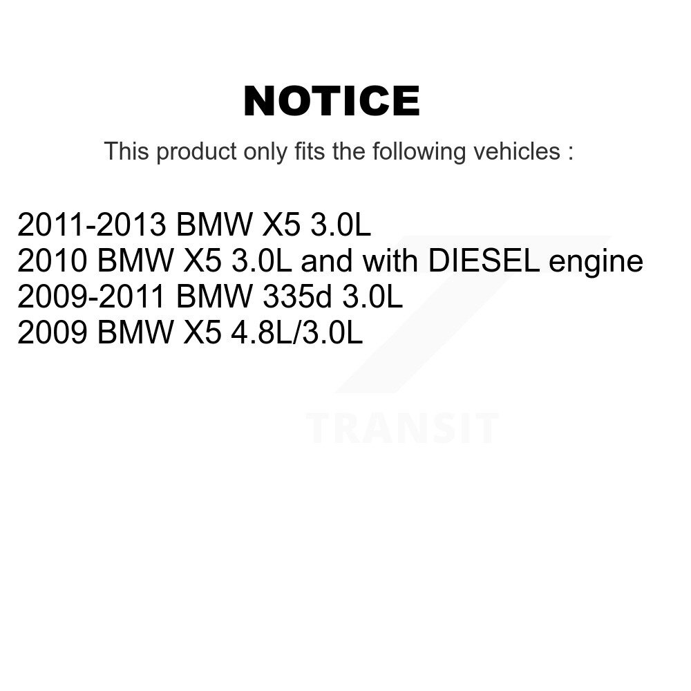 Engine Crankshaft Position Sensor SEN-2CRK0340 For BMW X5 335d - Image 2