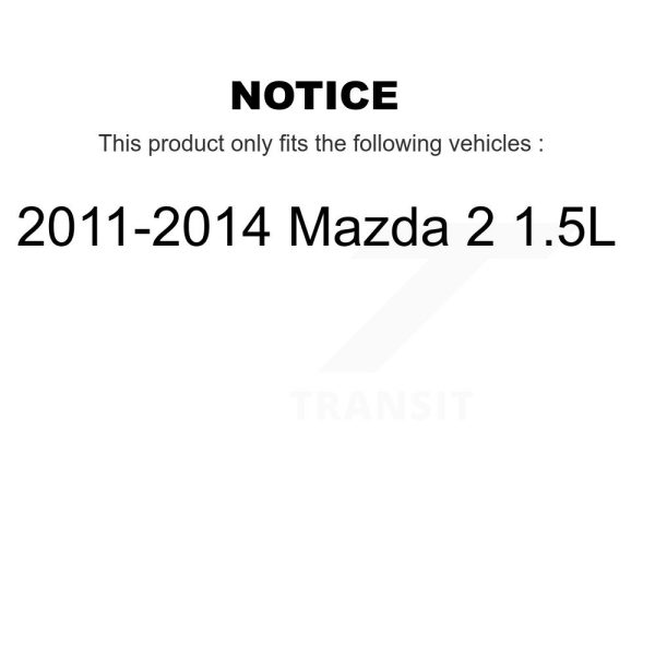 Engine Crankshaft Position Sensor SEN-2CRK0391 For 2011-2014 Mazda 2 1.5L - Image 2