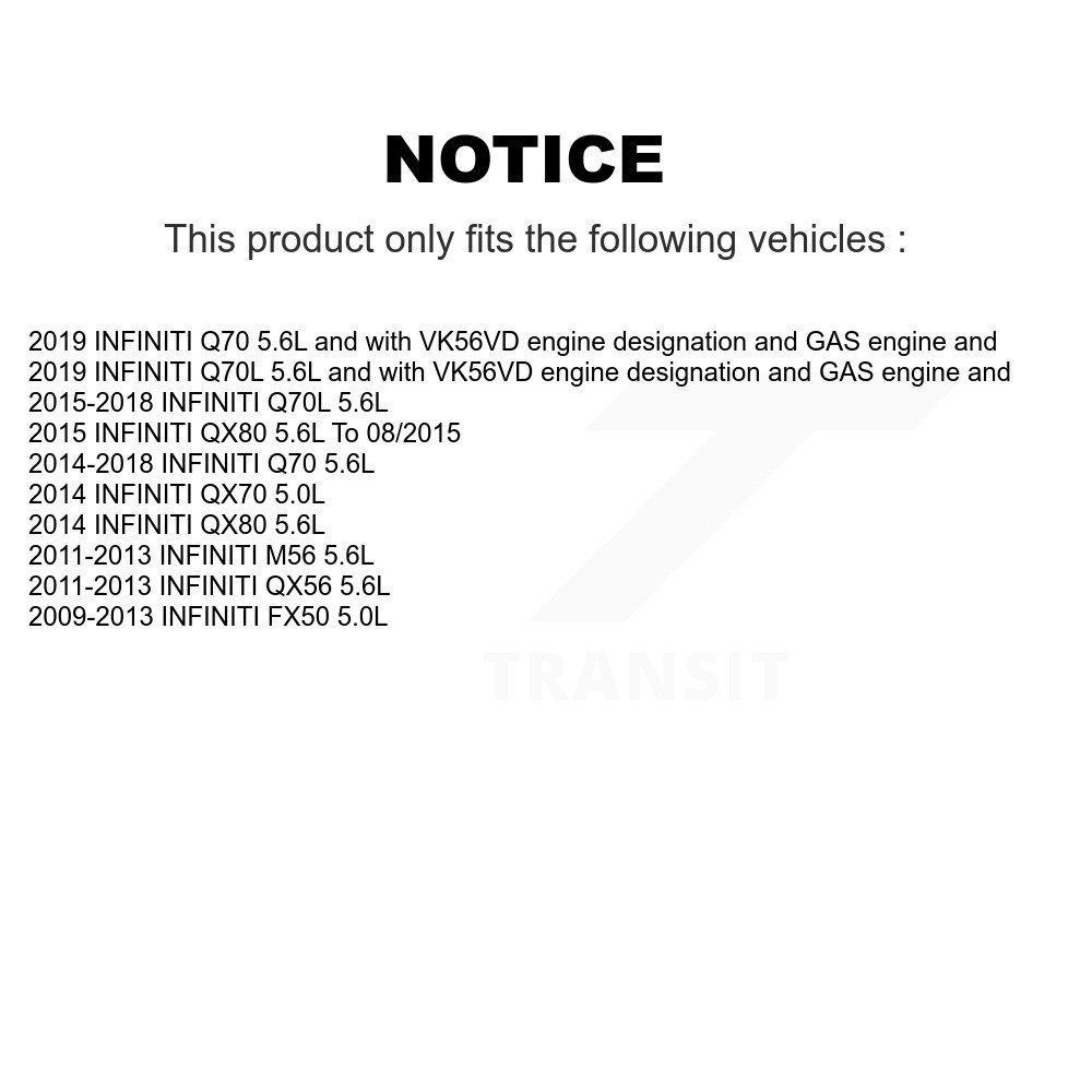 Engine Crankshaft Position Sensor SEN-2CRK0464 For INFINITI QX80 QX56 FX50 - Image 2