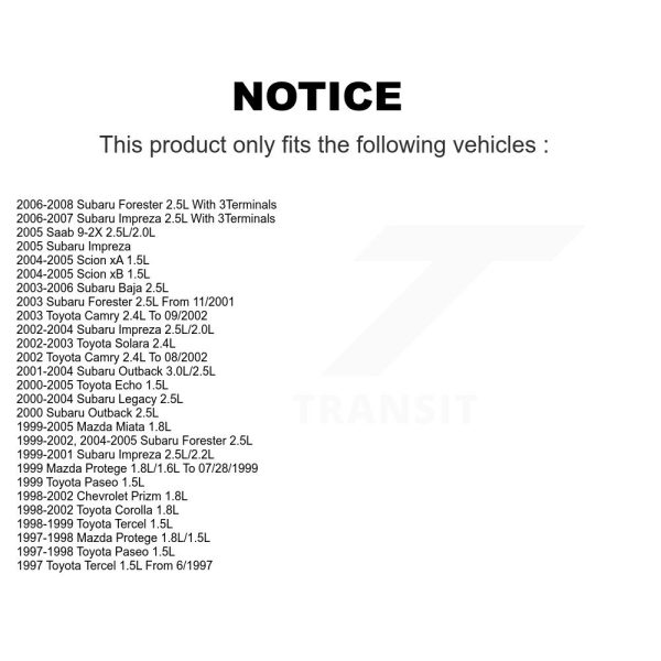 Engine Coolant Temperature Sensor SEN-2CTS0032 For Toyota Echo Subaru Corolla - Image 2