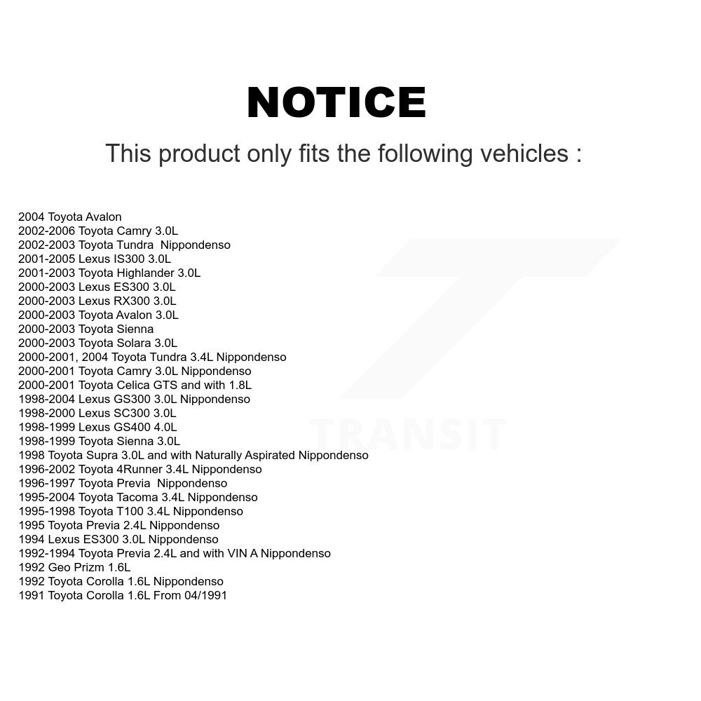 Ignition Knock (Detonation) Sensor SEN-2KNC0066 For Toyota Camry 4Runner T100 - Image 2