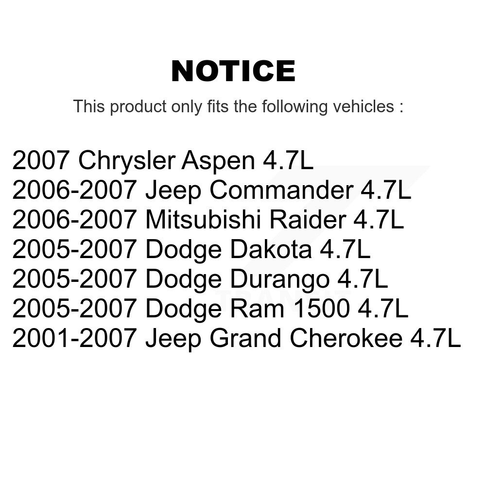 Ignition Knock (Detonation) Sensor SEN-2KNC0211 For Dodge Ram 1500 Jeep Grand - Image 2