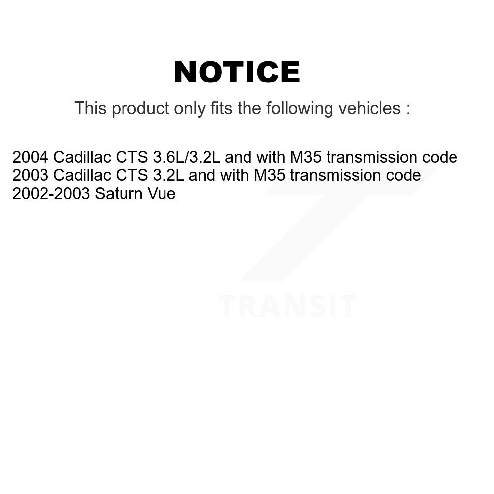 Speed Sensor SEN-2VSS0039 For Cadillac CTS Saturn Vue - Image 2