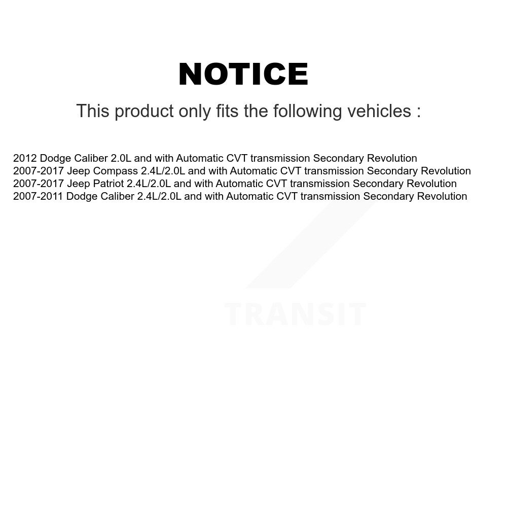 Vehicle Speed Sensor SEN-2VSS0140 For Jeep Patriot Compass Dodge Caliber - Image 2