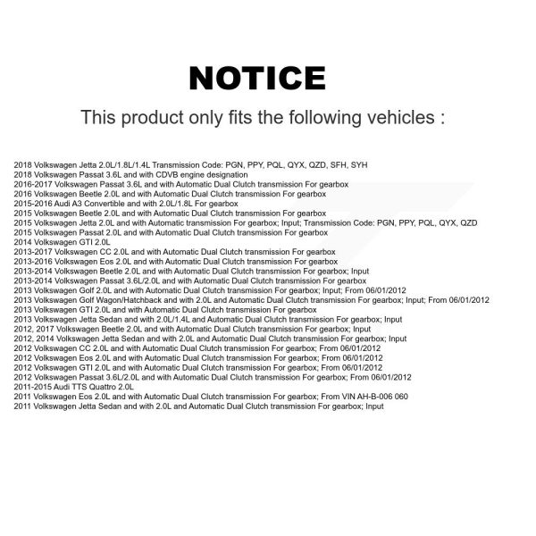 Vehicle Speed Sensor SEN-2VSS0382 For Volkswagen Jetta Passat Beetle Golf GTI - Image 2
