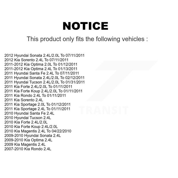 [Exhaust] Engine Variable Valve Timing (VVT) Solenoid SEN-2VTS0013 For Hyundai - Image 2