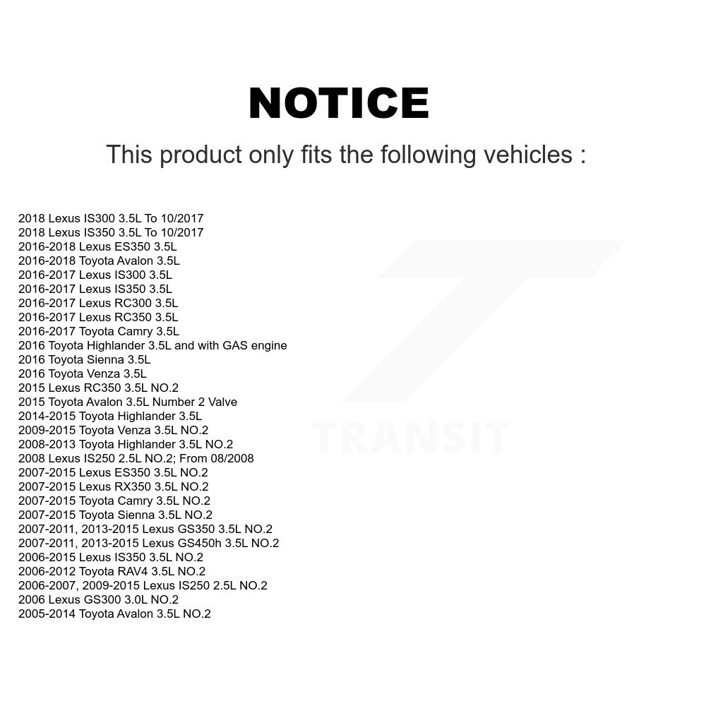 Engine Variable Valve Timing (VVT) Solenoid SEN-2VTS0019 For Toyota Camry - Image 2